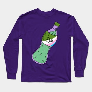 Boy lite bottle (genderqueer) Long Sleeve T-Shirt